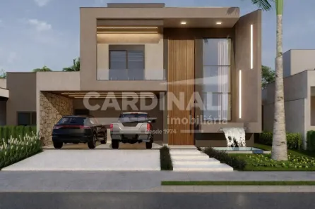 Casa de Condomínio com 3 Quartos à venda, 267m² no Parque Tecnológico Damha I São Carlos, São Carlos