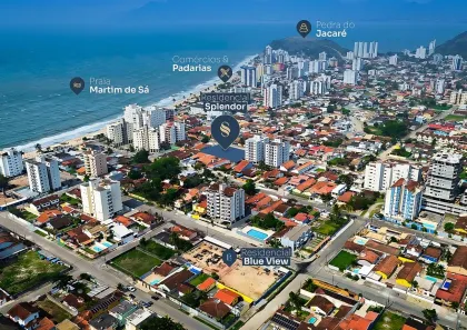 Apartamento com 1 Quarto à venda, 46m² no Martim de Sá, Caraguatatuba