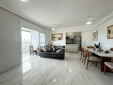 Apartamento com 2 Quartos para alugar, 88m² no Campo Grande, Santos