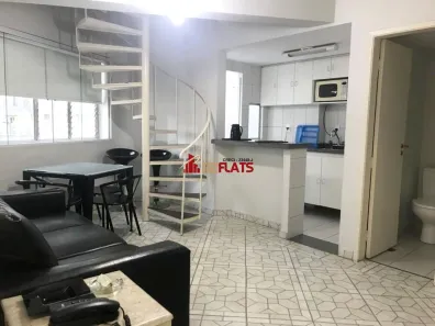 Flat com 1 Quarto para alugar, 45m² no Vila Nova Conceição, São Paulo