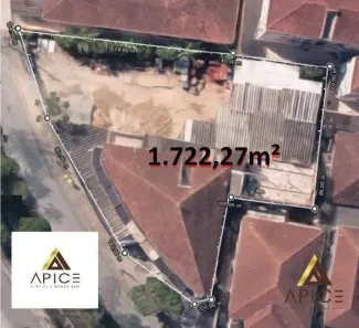 Lote/Terreno à venda, 1722m² no Marapé, Santos