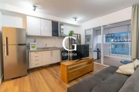 Apartamento com 1 Quarto para venda ou aluguel, 58m² no Pinheiros, São Paulo