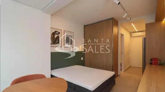 Kitnet com 1 Quarto à venda, 24m² no Pinheiros, São Paulo