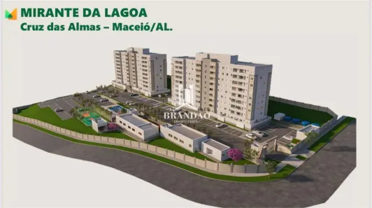Apartamento com 2 Quartos à venda, 43m² no Cruz das Almas, Maceió