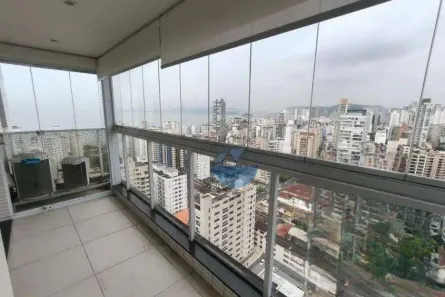 Apartamento com 1 Quarto para alugar, 60m² no Embaré, Santos