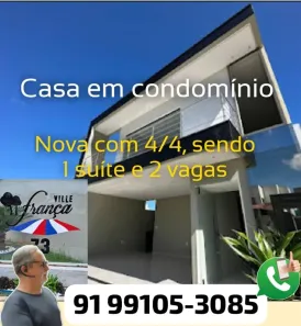 Casa de Condomínio com 4 Quartos à venda, 160m² no Centro, Ananindeua