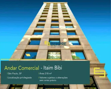 Sala Comercial para alugar, 218m² no Alto da Mooca, São Paulo