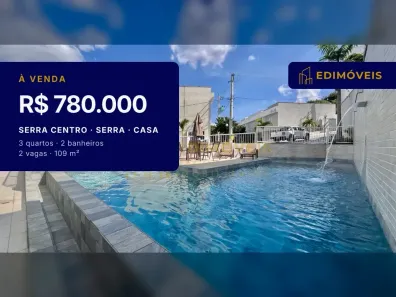 Casa com 3 Quartos à venda, 109m² no Serra Centro, Serra