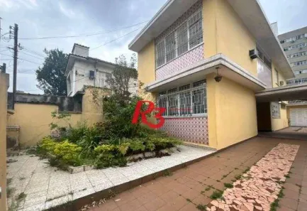 Sobrado com 3 Quartos para alugar, 250m² no Encruzilhada, Santos