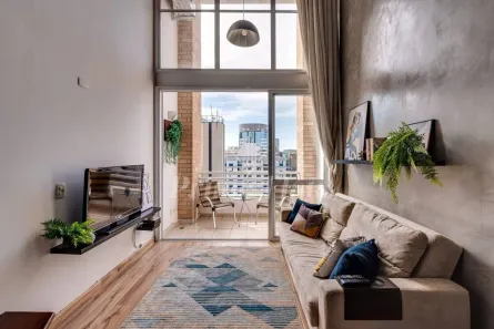 Flat com 1 Quarto à venda, 48m² no Cidade Monções, São Paulo