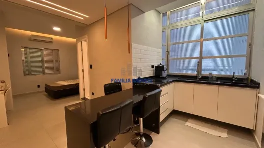 Apartamento com 1 Quarto para alugar, 44m² no Boqueirão, Santos