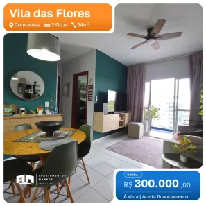 Apartamento com 2 Quartos à venda, 54m² no Compensa, Manaus