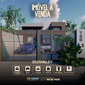 Casa com 3 Quartos à venda, 99m² no Ecovalley Ecologic City, Sarandi