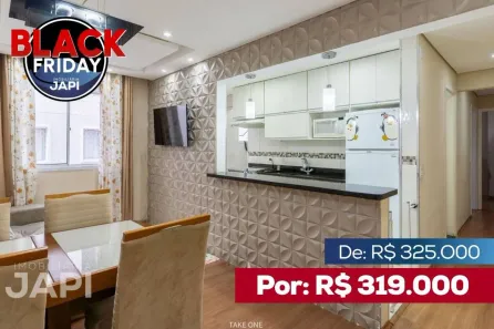 Apartamento com 2 Quartos à venda, 54m² no Loteamento Parque Industrial, Jundiaí