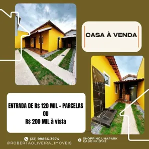 Casa com 2 Quartos à venda, 80m² no Unamar (Tamoios), Cabo Frio