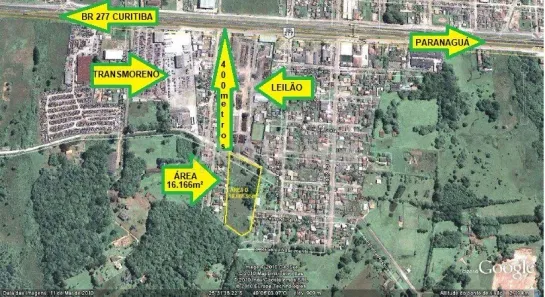 Lote/Terreno à venda, 16167m² no Borda do Campo, São José dos Pinhais
