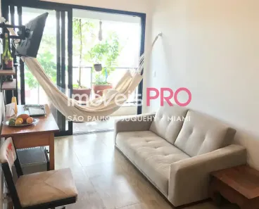 Apartamento com 1 Quarto para alugar, 47m² no Itaim Bibi, São Paulo