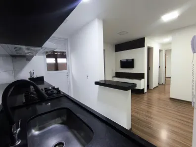 Apartamento com 3 Quartos para alugar, 60m² no Civit II, Serra