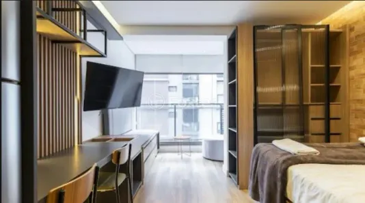 Kitnet com 1 Quarto à venda, 27m² no Pinheiros, São Paulo
