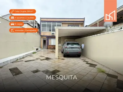 Casa com 4 Quartos à venda, 220m² no Juscelino, Mesquita