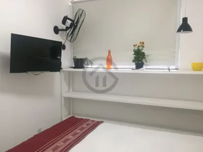Flat com 1 Quarto para alugar, 35m² no Mirandópolis, São Paulo
