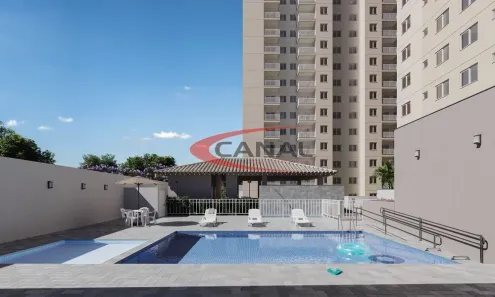Apartamento com 2 Quartos à venda, 46m² no Jardim Contorno, Bauru