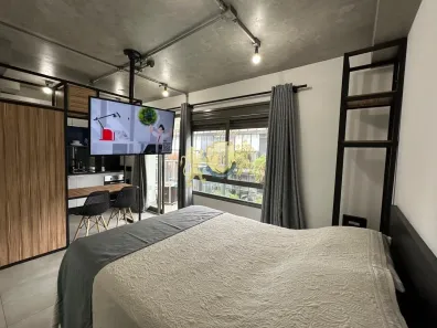 Flat com 1 Quarto para alugar, 30m² no Vila Madalena, São Paulo
