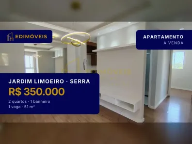 Apartamento com 2 Quartos à venda, 51m² no Jardim Limoeiro, Serra