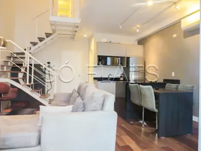 Flat com 1 Quarto à venda, 80m² no Cidade Monções, São Paulo