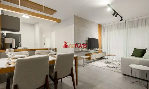 Flat com 2 Quartos para alugar, 75m² no Itaim Bibi, São Paulo