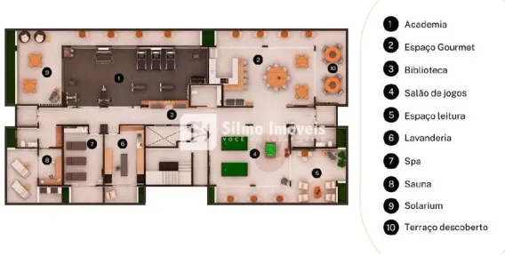 Apartamento com 1 Quarto à venda, 36m² no Santa Mônica, Uberlândia
