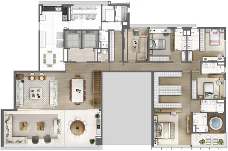 Apartamento com 4 Quartos à venda, 343m² no Vila Olímpia, São Paulo