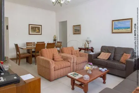 Apartamento com 2 Quartos para venda ou aluguel, 124m² no Boqueirão, Santos