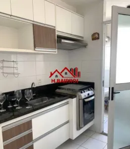Apartamento com 2 Quartos para alugar, 45m² no Jardim Copacabana, São José dos Campos