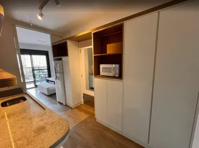 Apartamento com 1 Quarto para alugar, 35m² no Jardim das Acácias, São Paulo