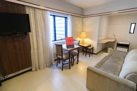 Flat com 1 Quarto à venda, 33m² no Cidade Monções, São Paulo