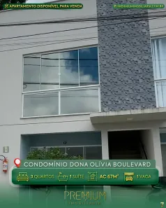 Apartamento com 3 Quartos à venda, 67m² no Candeias, Vitória da Conquista
