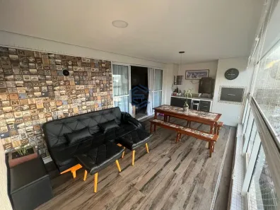 Apartamento com 3 Quartos à venda, 132m² no Ponta da Praia, Santos