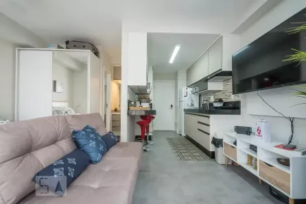 Apartamento com 1 Quarto para alugar, 36m² no Brooklin Paulista, São Paulo