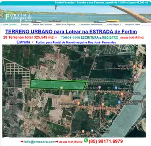 à venda, 325000m² no Barra, Fortim