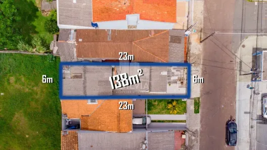 Lote/Terreno à venda, 138m² no Xaxim, Curitiba