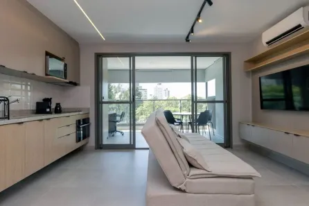 Apartamento com 1 Quarto para alugar, 53m² no Higienópolis, São Paulo