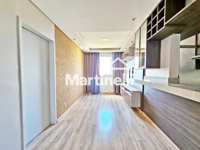 Apartamento com 2 Quartos para alugar, 54m² no Reserva Sul Condomínio Resort, Ribeirão Preto