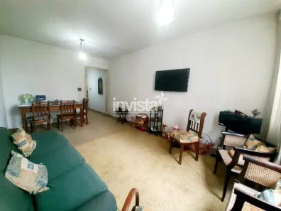 Apartamento com 2 Quartos à venda, 97m² no Gonzaga, Santos
