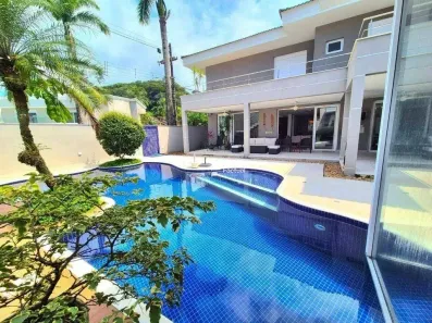 Casa de Condomínio com 5 Quartos à venda, 360m² no Balneário Praia do Pernambuco, Guarujá