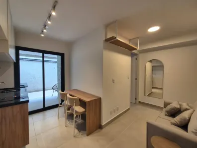 Apartamento com 1 Quarto para alugar, 30m² no Mirandópolis, São Paulo