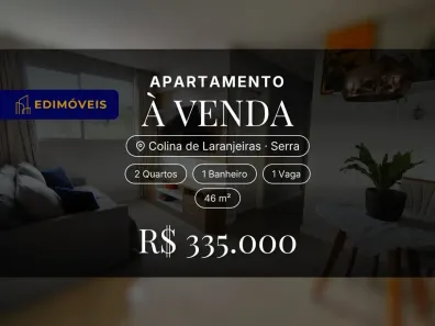 Apartamento com 2 Quartos à venda, 46m² no Colina de Laranjeiras, Serra
