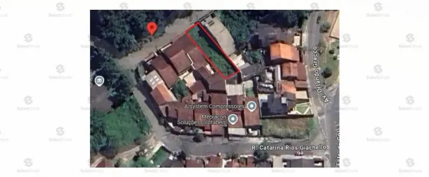 Lote/Terreno à venda, 394m² no Colônia, Ribeirão Pires