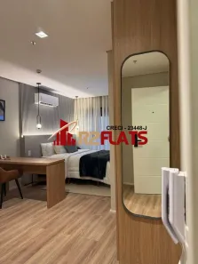 Apartamento com 1 Quarto para alugar, 27m² no Bela Vista, São Paulo