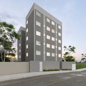 Apartamento com 2 Quartos à venda, 46m² no Bandeirinhas, Betim
